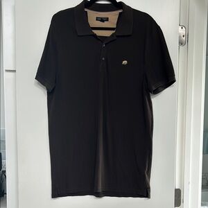 Banana Republic Black Polo Shirt Classic Design